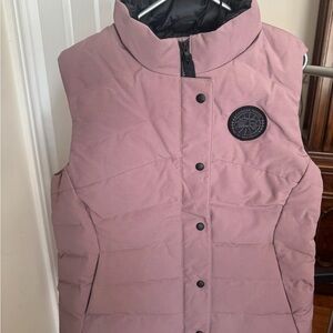 Canada Goose Pink Quilted Insulated Vest